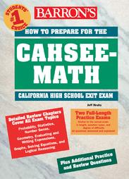 The math review chapters cover probability, statistics, number sense, geometry, evaluating and writing expressions with equations, graphs, solving equations, and logical reasoning. There are two full-length practice tests with solutions to all questions. 
